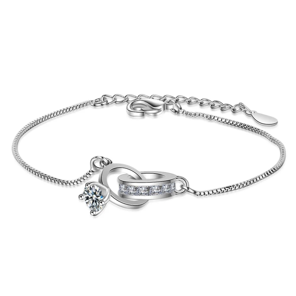 14k gold diamond ring bracelet - Picture 5 of 16